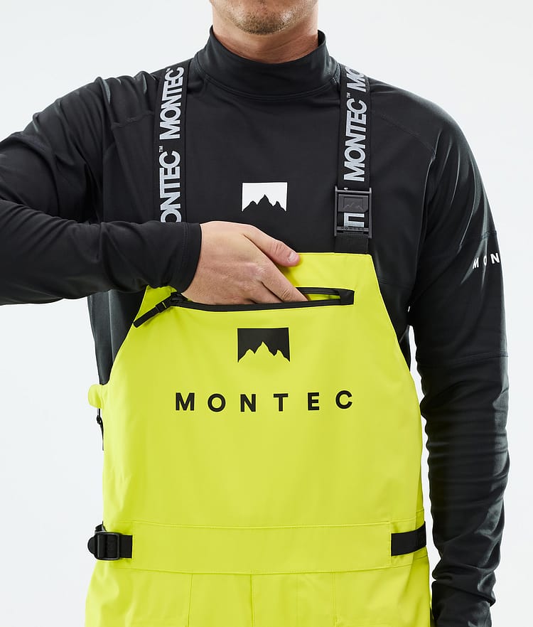 Montec Arch Snowboardbyxa Herr Bright Yellow/Black Renewed, Bild 5 av 6