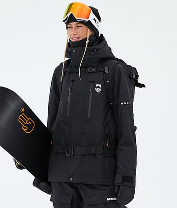 Montec Fawk W Snowboardjacka Black