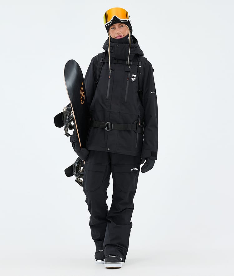 Montec Fawk W Snowboardjacka Dam Black, Image 2 of 9