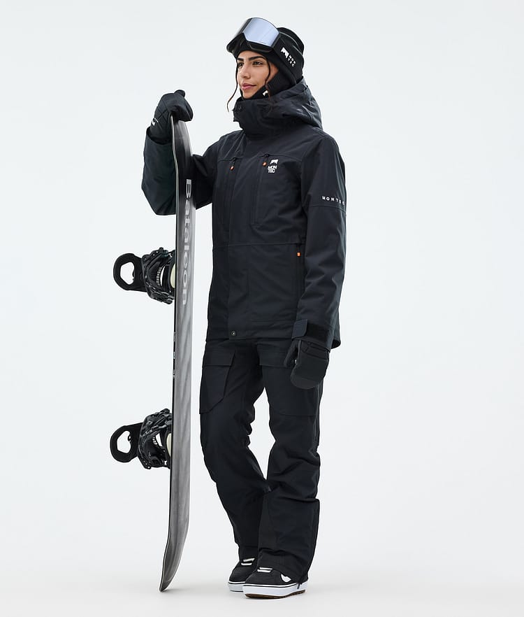 Montec Fawk W Snowboardjacka Dam Black, Bild 3 av 10