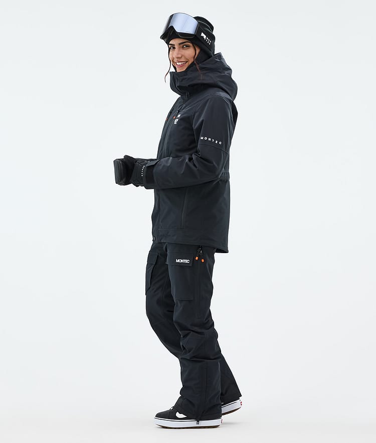 Montec Fawk W Snowboardjacka Dam Black, Bild 4 av 10