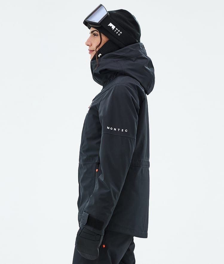 Montec Fawk W Snowboardjacka Dam Black, Bild 6 av 10