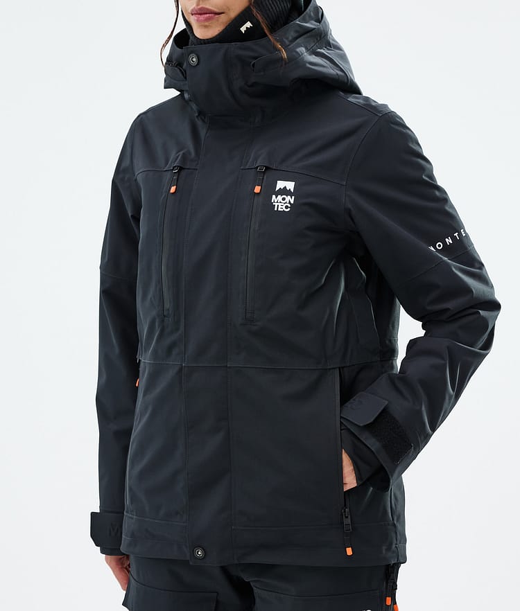 Montec Fawk W Snowboardjacka Dam Black, Bild 8 av 10