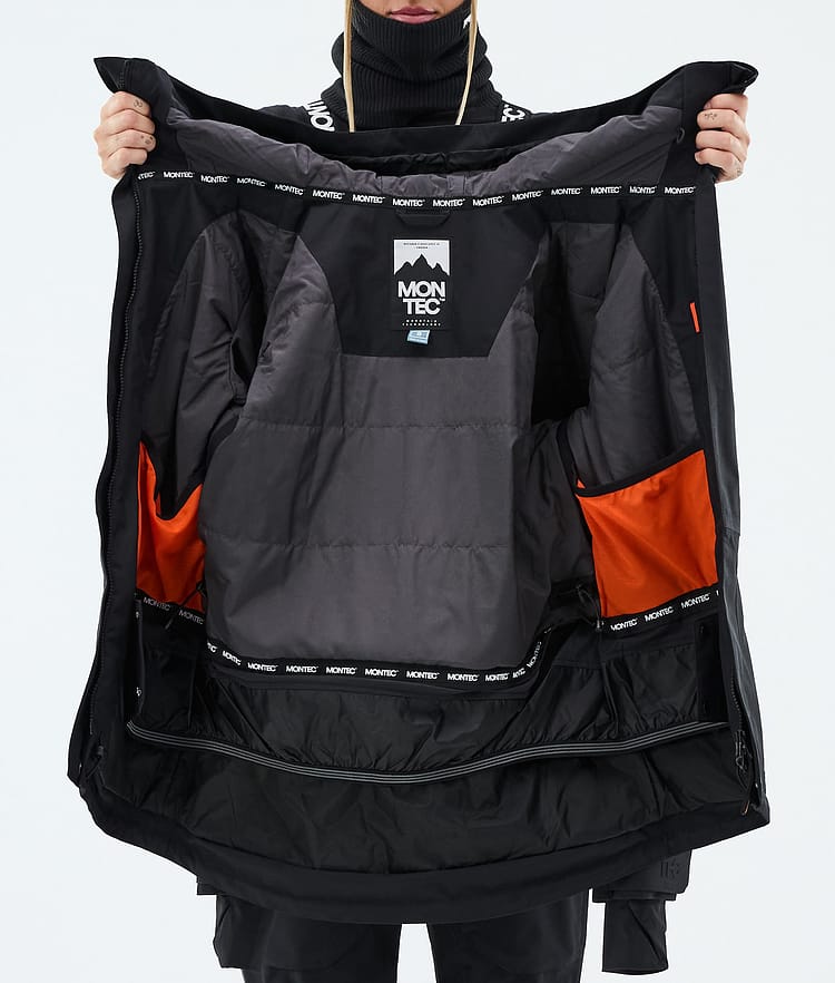 Montec Fawk W Snowboardjacka Dam Black, Image 9 of 9