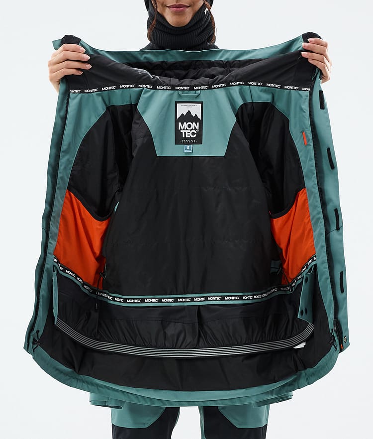 Montec Fawk W Snowboardjacka Dam Atlantic Renewed, Bild 10 av 10