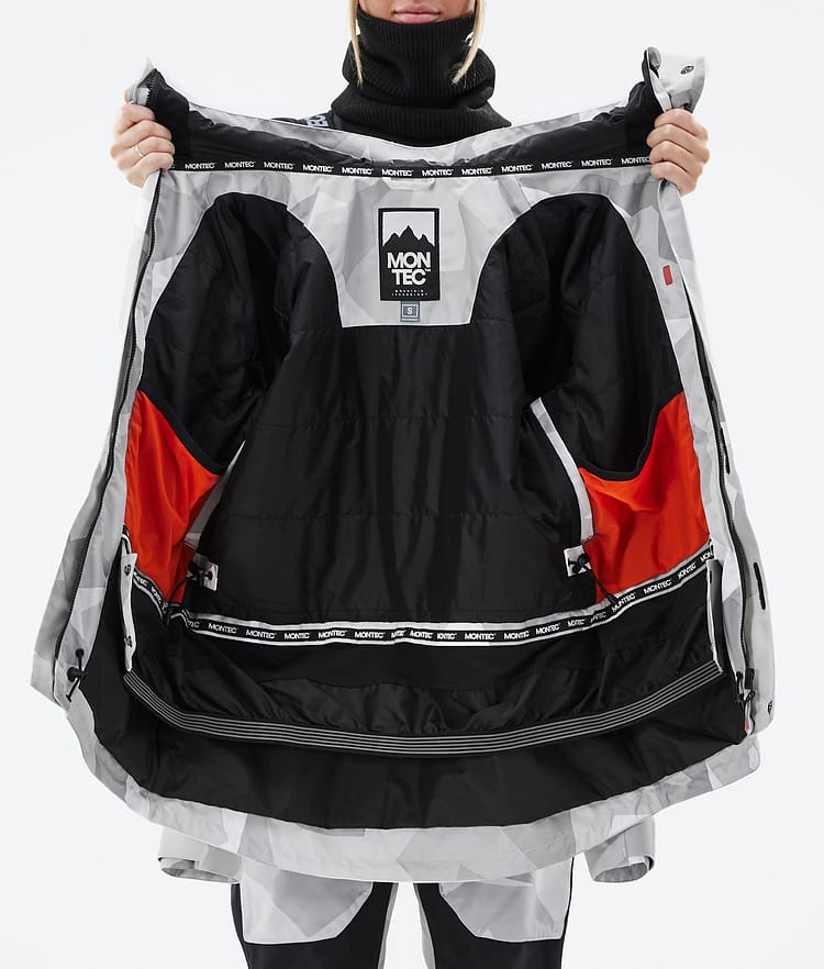 Montec Fawk W Skidjacka Dam Snow Camo, Bild 10 av 10