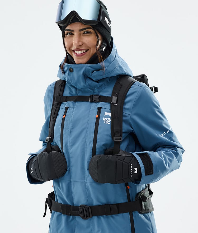 Montec Fawk W Snowboardjacka Dam Blue Steel Renewed, Bild 2 av 10