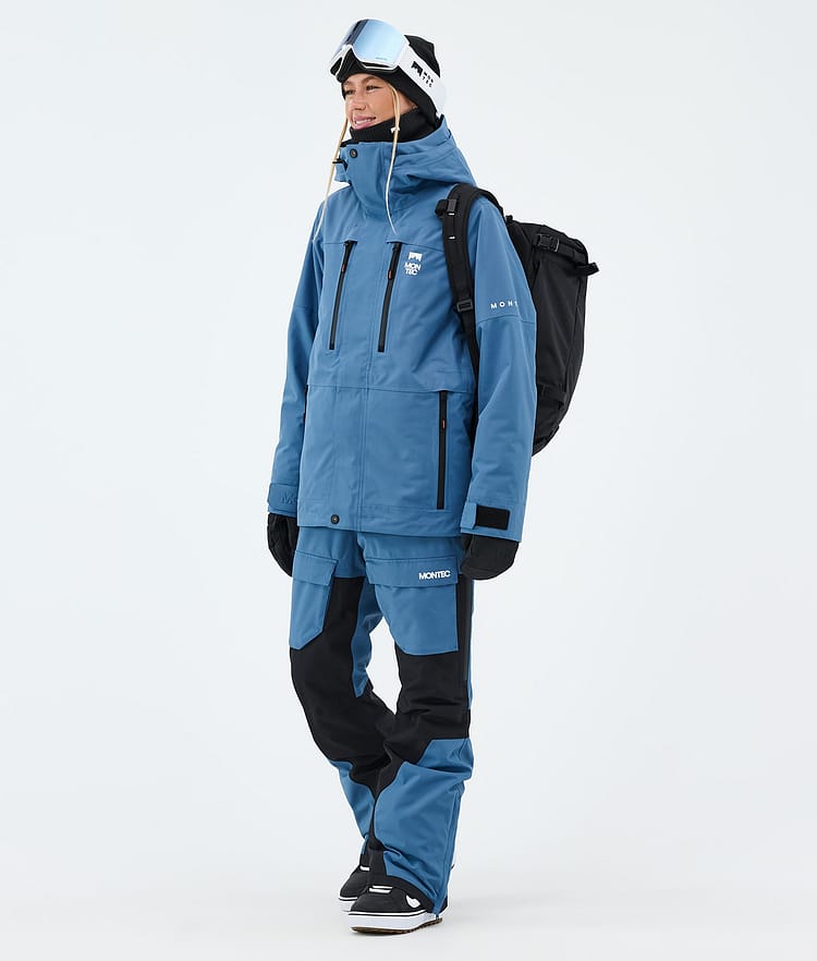 Montec Fawk W Snowboardjacka Dam Blue Steel Renewed, Image 2 of 9