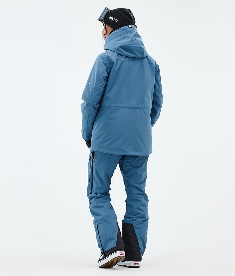 Montec Fawk W Snowboardjacka Dam Blue Steel Renewed, Bild 5 av 10