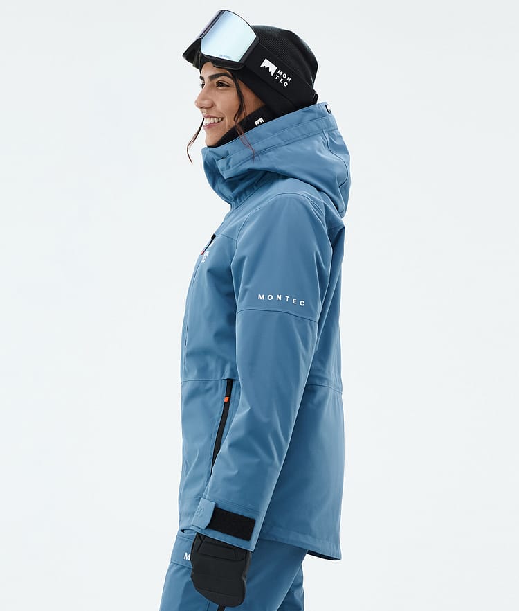 Montec Fawk W Snowboardjacka Dam Blue Steel Renewed, Bild 6 av 10