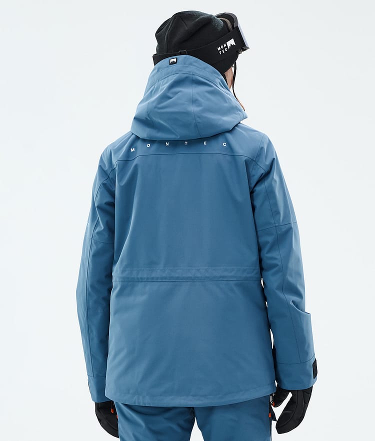 Montec Fawk W Snowboardjacka Dam Blue Steel Renewed, Bild 7 av 10