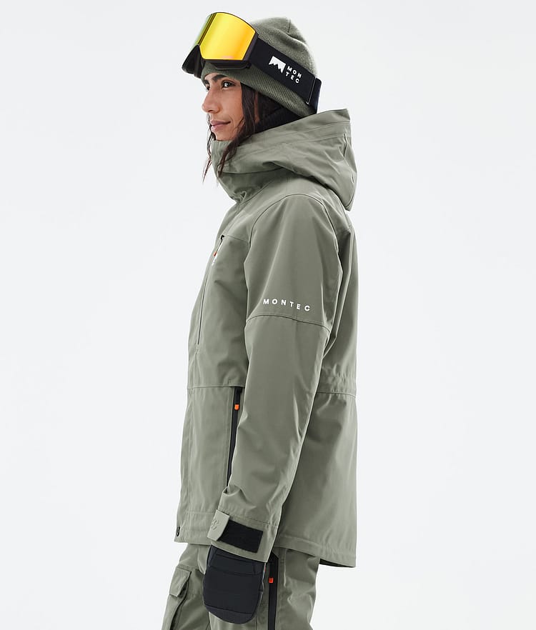 Montec Fawk W Snowboardjacka Dam Greenish Renewed, Bild 5 av 9