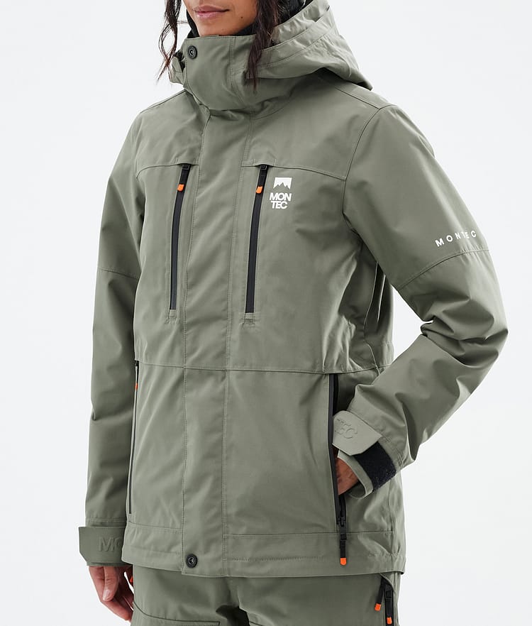 Montec Fawk W Snowboardjacka Dam Greenish Renewed, Bild 7 av 9