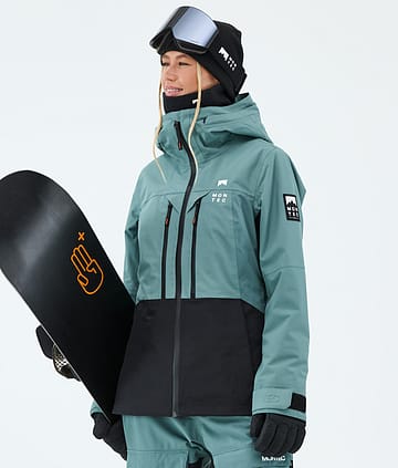 Montec Moss W Snowboardjacka Atlantic/Black