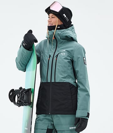 Montec Moss W Snowboardjacka Dam Atlantic/Black