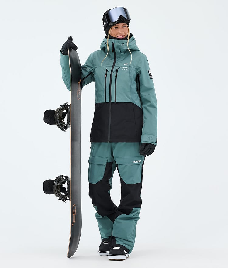 Montec Moss W Snowboardjacka Dam Atlantic/Black, Image 2 of 9