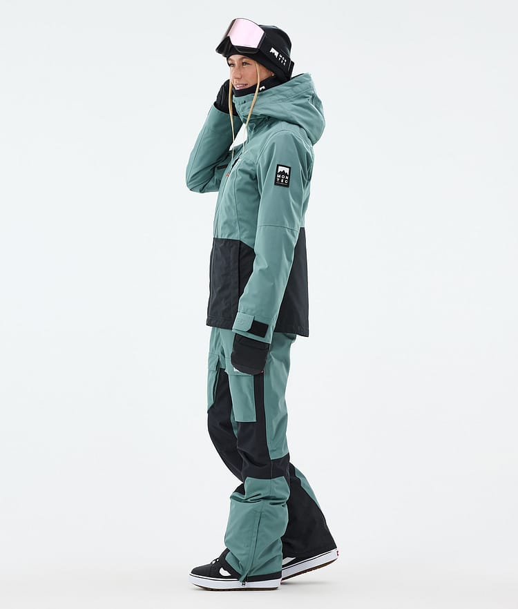 Montec Moss W Snowboardjacka Dam Atlantic/Black, Bild 4 av 10