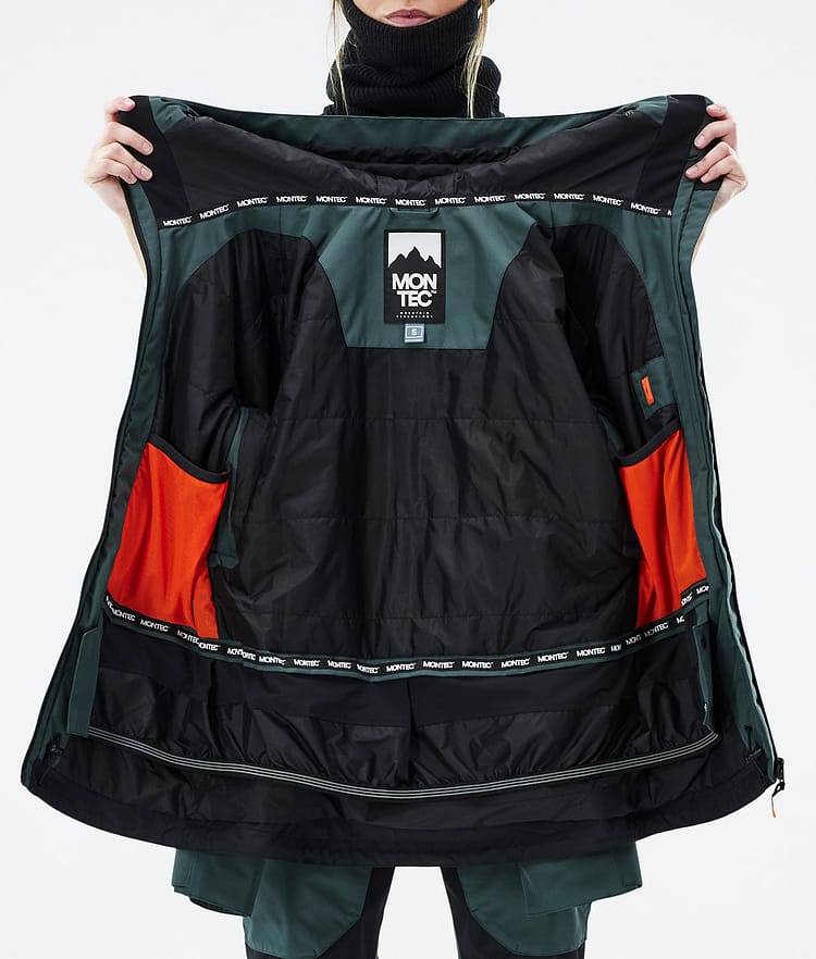 Montec Moss W Snowboardjacka Dam Dark Atlantic/Black Renewed, Bild 10 av 10