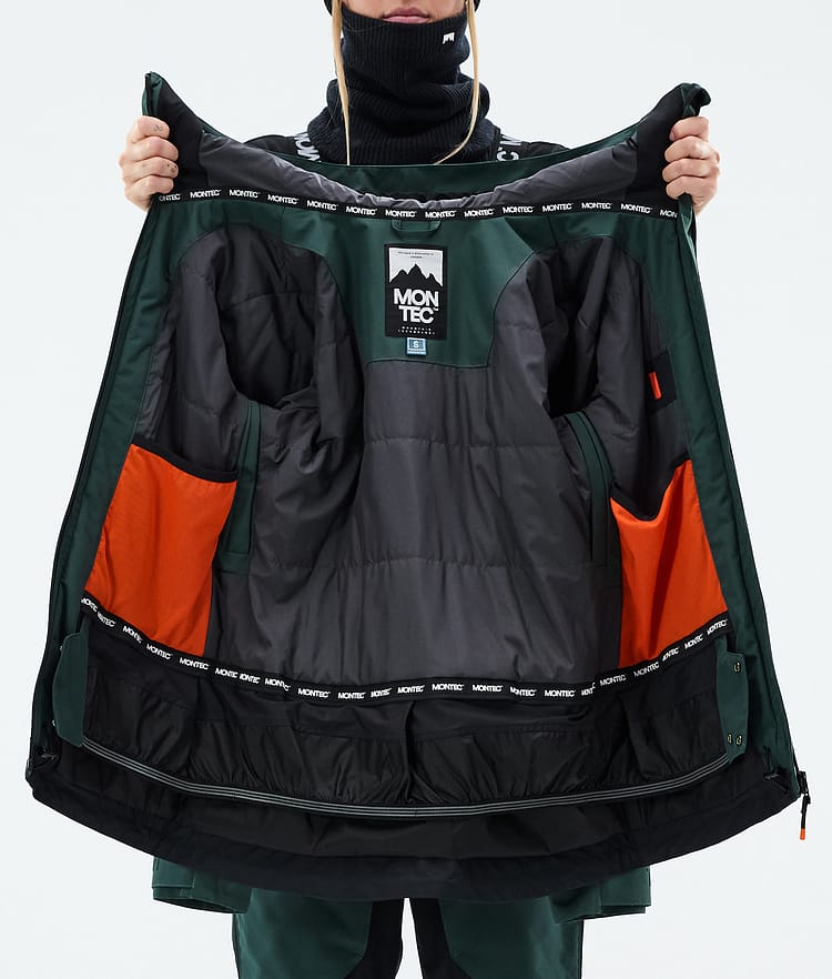 Montec Moss W Snowboardjacka Dam Dark Atlantic/Black Renewed, Bild 10 av 10