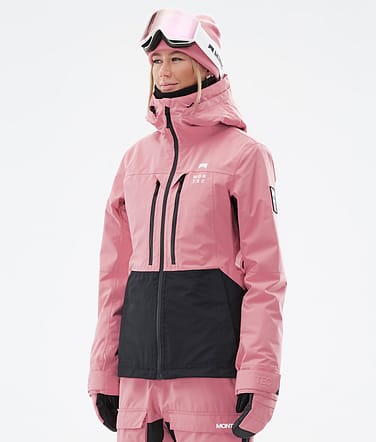 Montec Moss W Snowboardjacka Kvinna Pink/Black