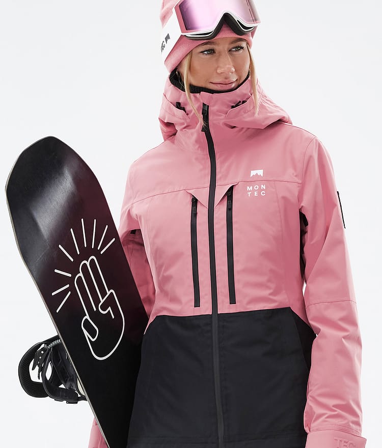 Montec Moss W Snowboardjacka Dam Pink/Black, Bild 2 av 10