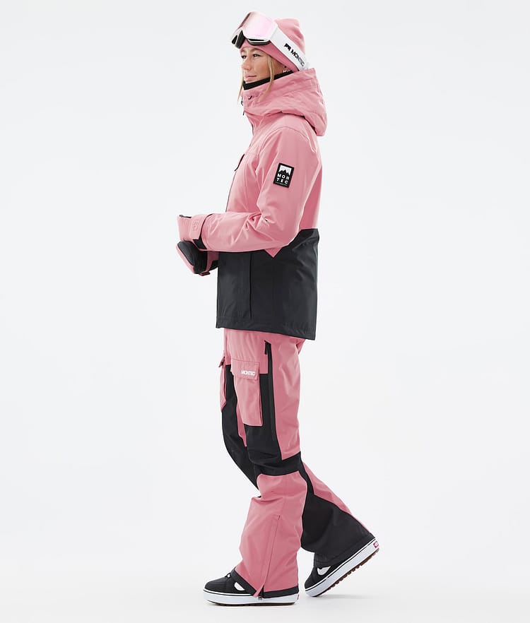 Montec Moss W Snowboardjacka Dam Pink/Black, Bild 4 av 10