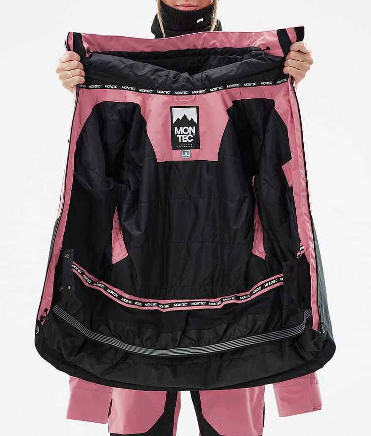 Montec Moss W Snowboardjacka Dam Pink/Black, Bild 10 av 10