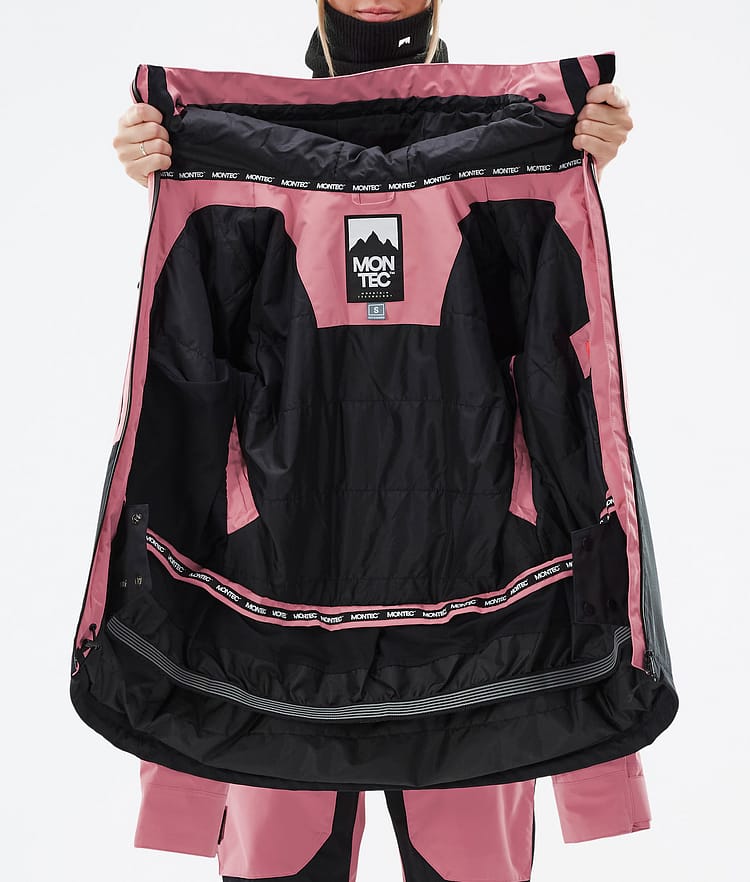 Montec Moss W Snowboardjacka Dam Pink/Black