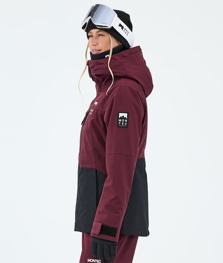 Montec Moss W Snowboardjacka Dam Burgundy/Black Renewed, Image 5 of 9