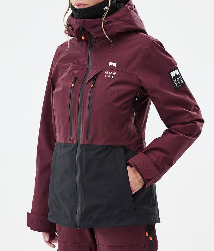 Montec Moss W Snowboardjacka Dam Burgundy/Black, Bild 8 av 10