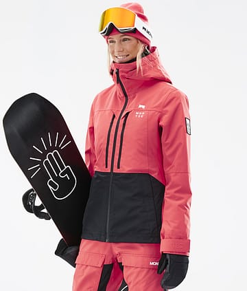 Montec Moss W Snowboardjacka Dam Coral/Black Renewed
