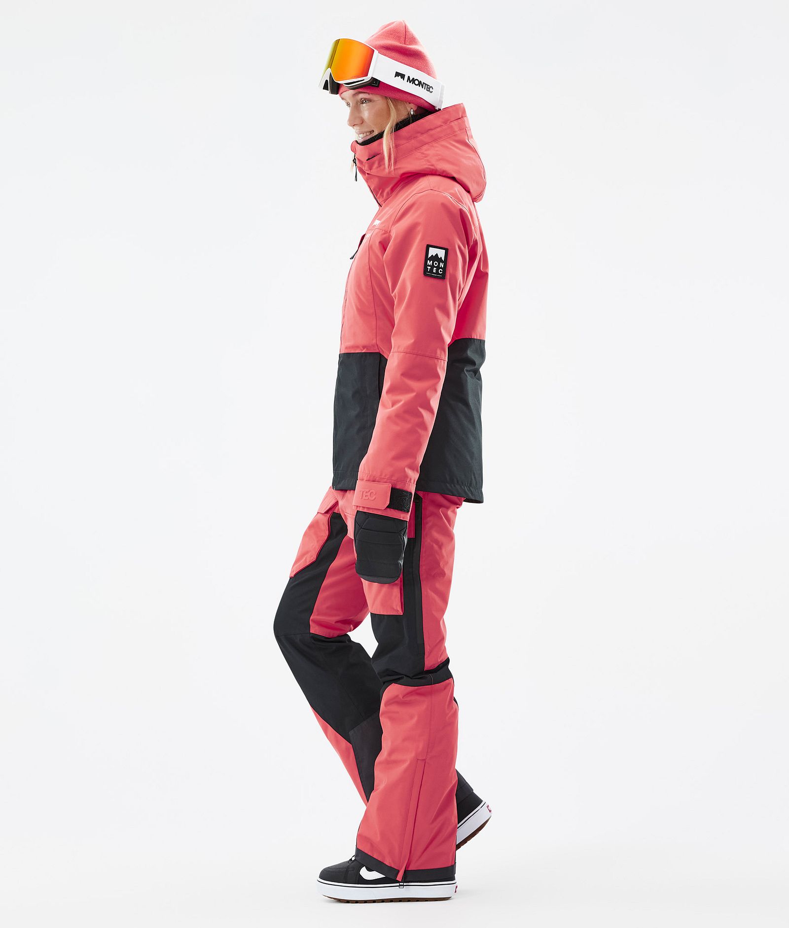 Montec Moss W Snowboardjacka Dam Coral/Black Renewed, Bild 5 av 11