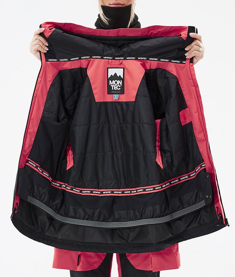 Montec Moss W Skidjacka Dam Coral/Black, Bild 10 av 10
