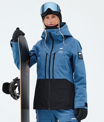 Montec Moss W Snowboardjacka Blue Steel/Black
