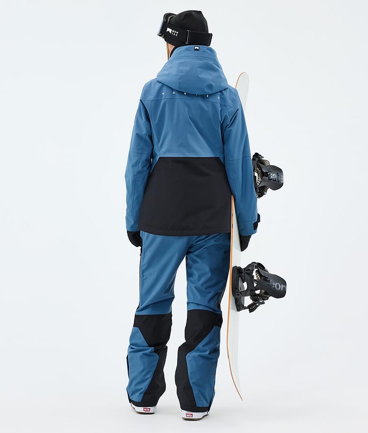Montec Moss W Snowboardjacka Dam Blue Steel/Black Renewed, Image 3 of 9
