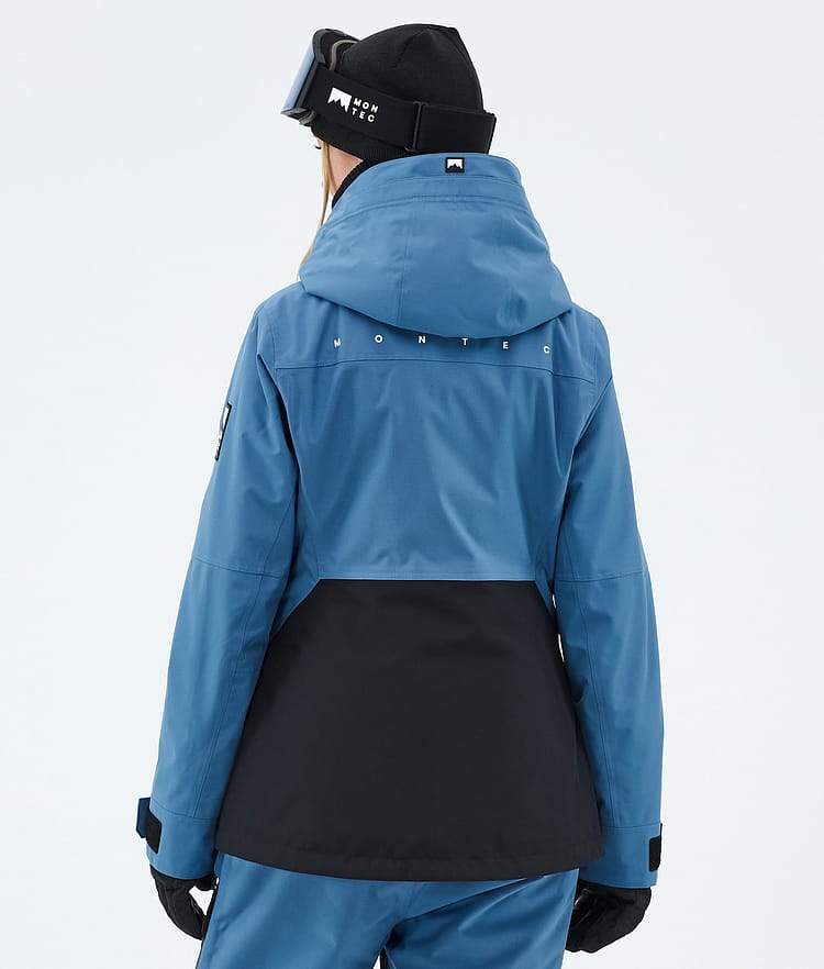 Montec Moss W Snowboardjacka Dam Blue Steel/Black Renewed, Image 6 of 9