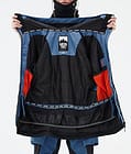 Montec Moss W Snowboardjacka Dam Blue Steel/Black Renewed, Bild 10 av 10