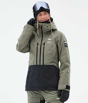 Montec Moss W Snowboardjacka Dam Greenish/Black