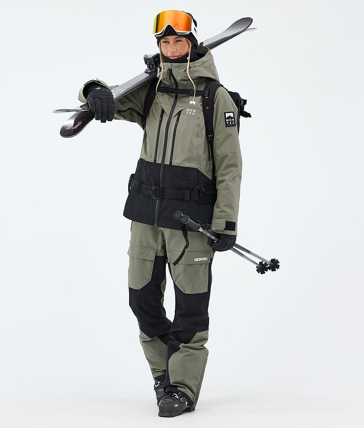 Montec Moss W Skidjacka Dam Greenish/Black, Bild 2 av 9