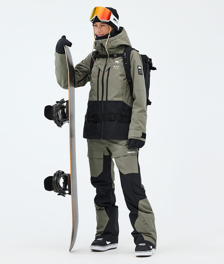 Montec Moss W Snowboardjacka Dam Greenish/Black, Bild 2 av 9
