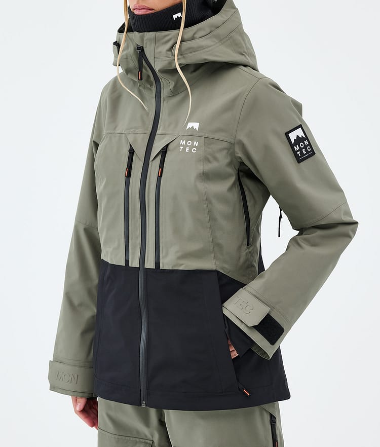 Montec Moss W Snowboardjacka Dam Greenish/Black, Bild 7 av 9