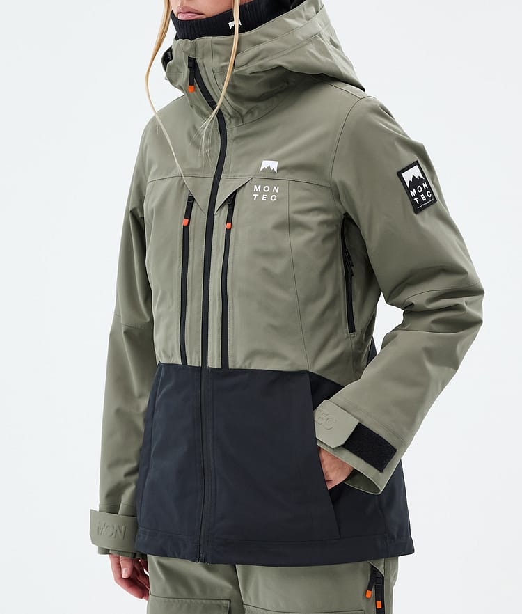 Montec Moss W Snowboardjacka Dam Greenish/Black Renewed, Bild 8 av 10