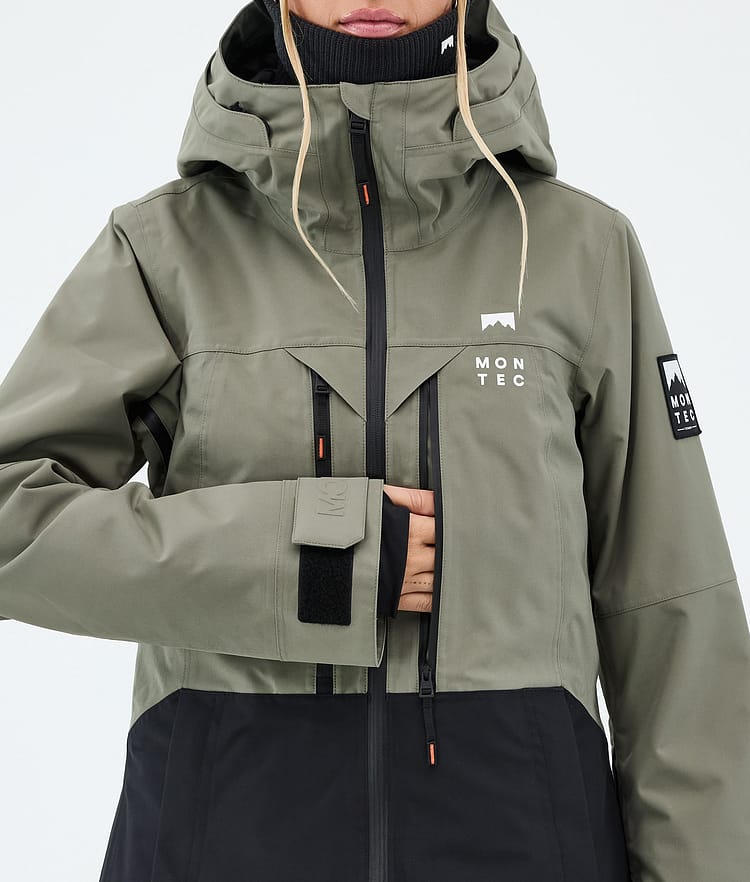 Montec Moss W Snowboardjacka Dam Greenish/Black, Bild 8 av 9