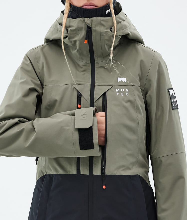 Montec Moss W Snowboardjacka Dam Greenish/Black Renewed, Bild 9 av 10