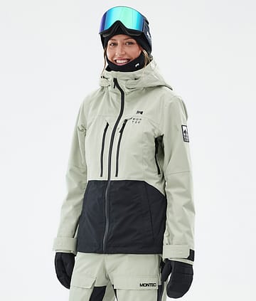 Montec Moss W Snowboardjacka Dam Soft Green/Black