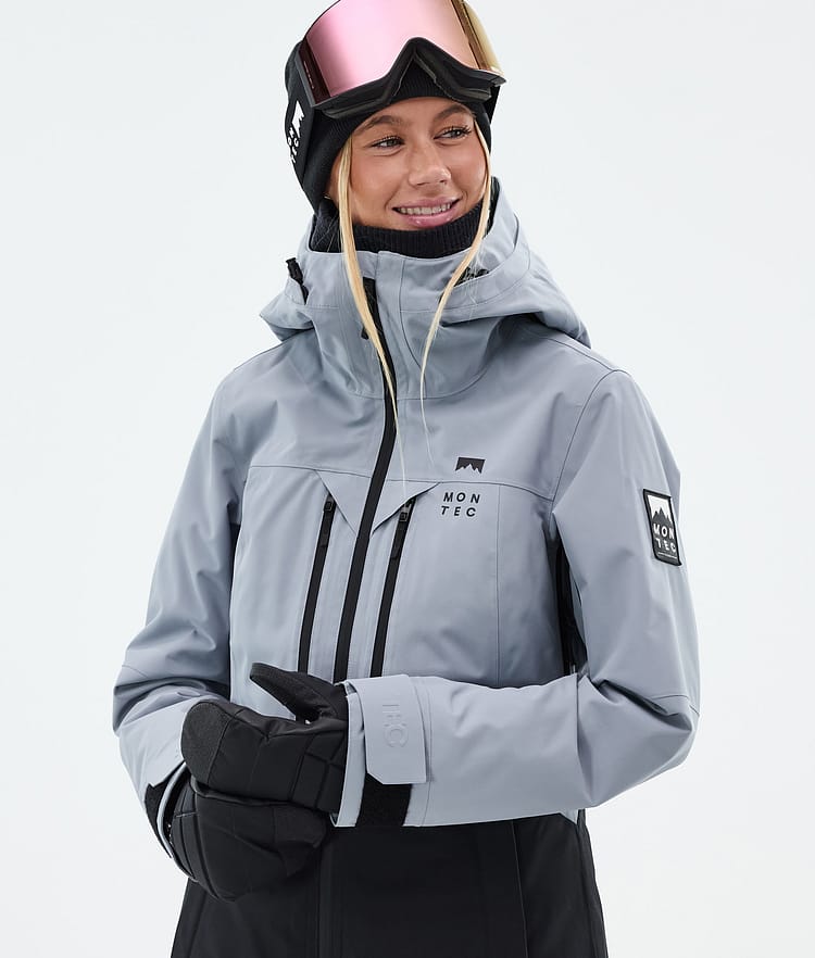 Montec Moss W Snowboardjacka Dam Soft Blue/Black Renewed, Bild 2 av 10