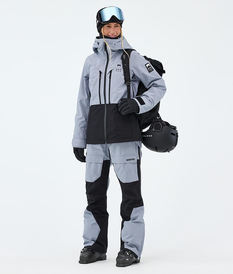 Montec Moss W Skidjacka Dam Soft Blue/Black, Bild 2 av 9