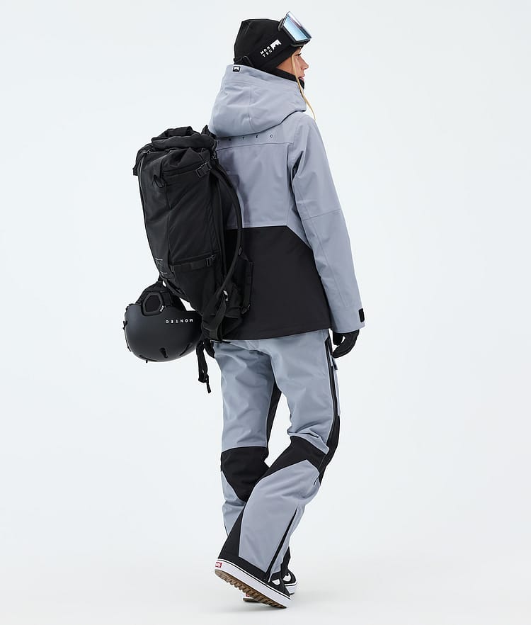 Montec Moss W Snowboardjacka Dam Soft Blue/Black, Image 3 of 9