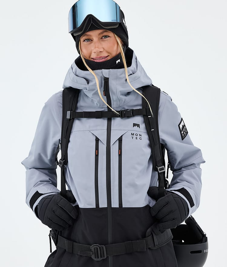 Montec Moss W Snowboardjacka Dam Soft Blue/Black, Image 4 of 9