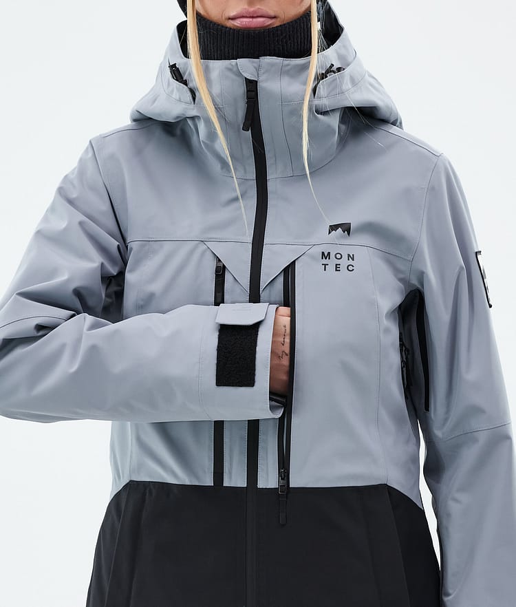 Montec Moss W Skidjacka Dam Soft Blue/Black, Bild 9 av 10